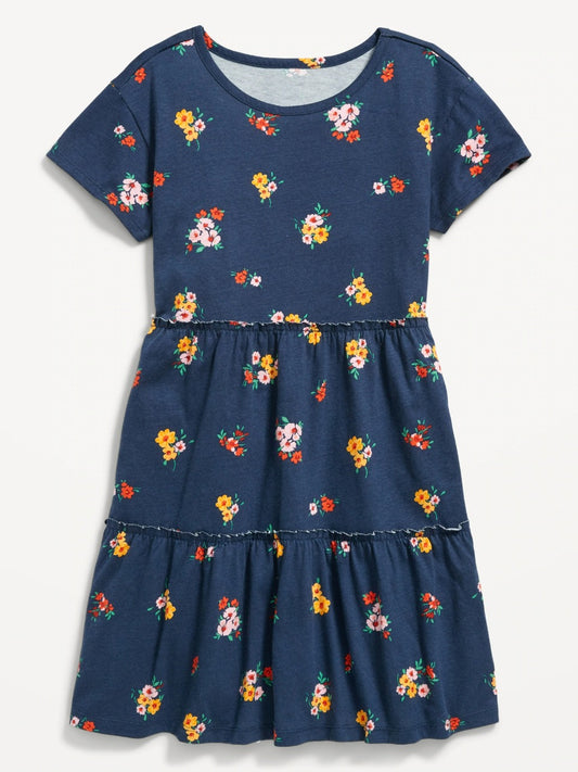 Girls Printed Dress