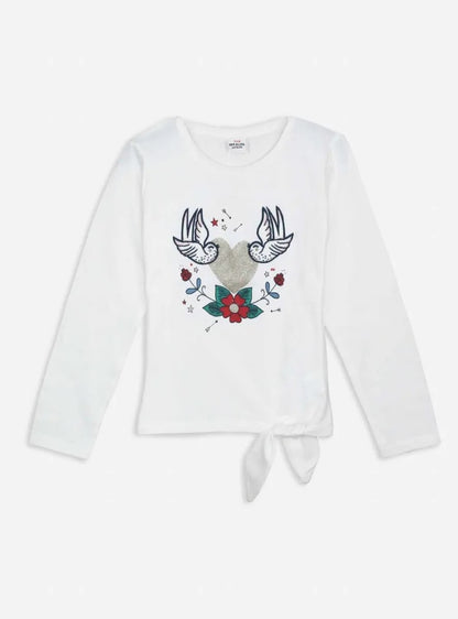 Girls Applique T Shirts