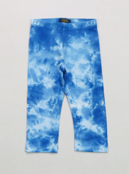 Girls Stretch Tie n Dye Capri