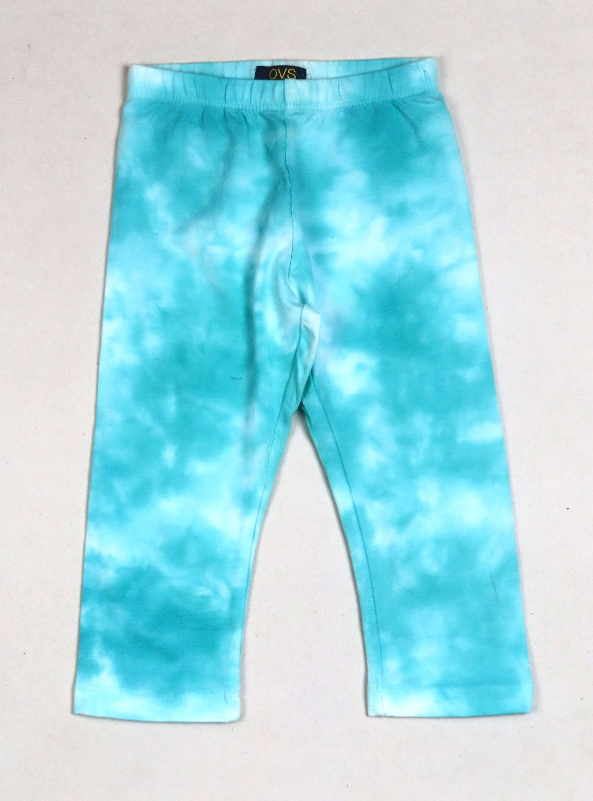 Girls Stretch Tie n Dye Capri