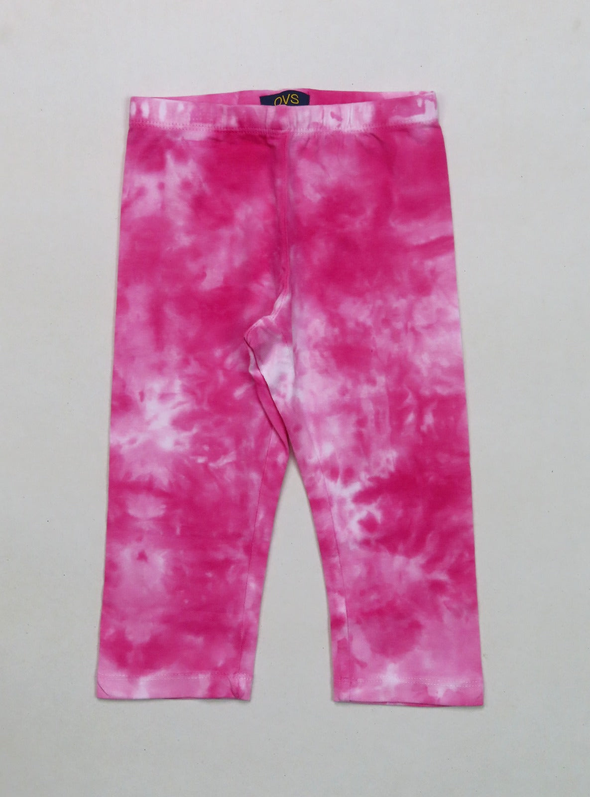 Girls Stretch Tie n Dye Capri