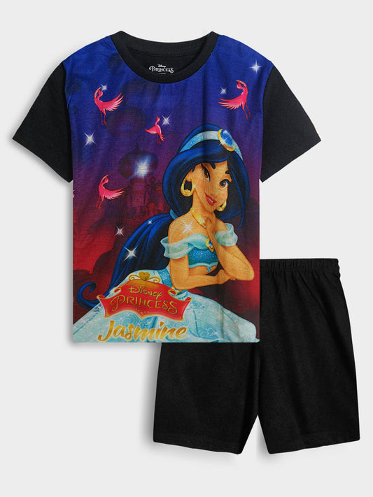 Girls Printed Shorty Set