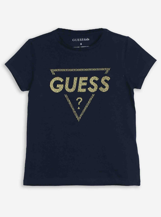 Girls Navy T Shirt