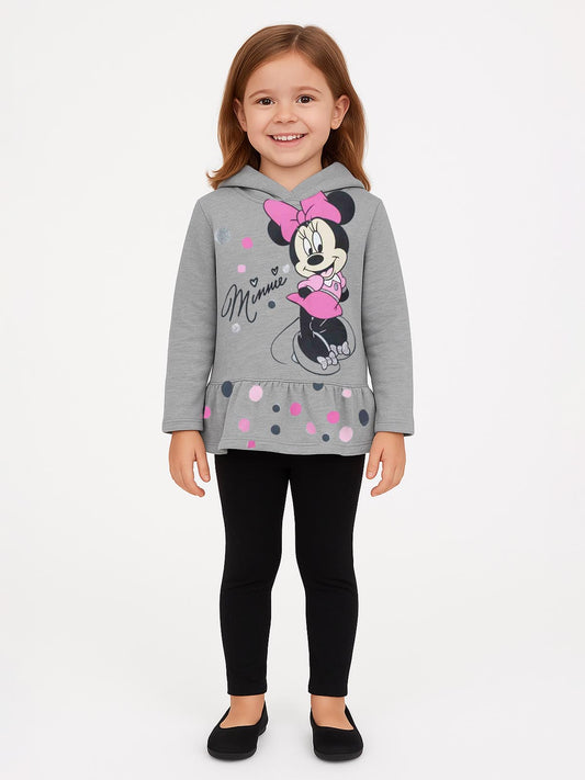 Girls 2 Pc Set Fleece Tunic and Legging