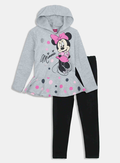 Girls 2 Pc Set Fleece Tunic and Legging