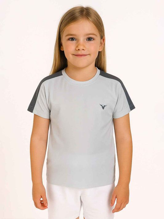 Girls Active Wear Stone T Shirt