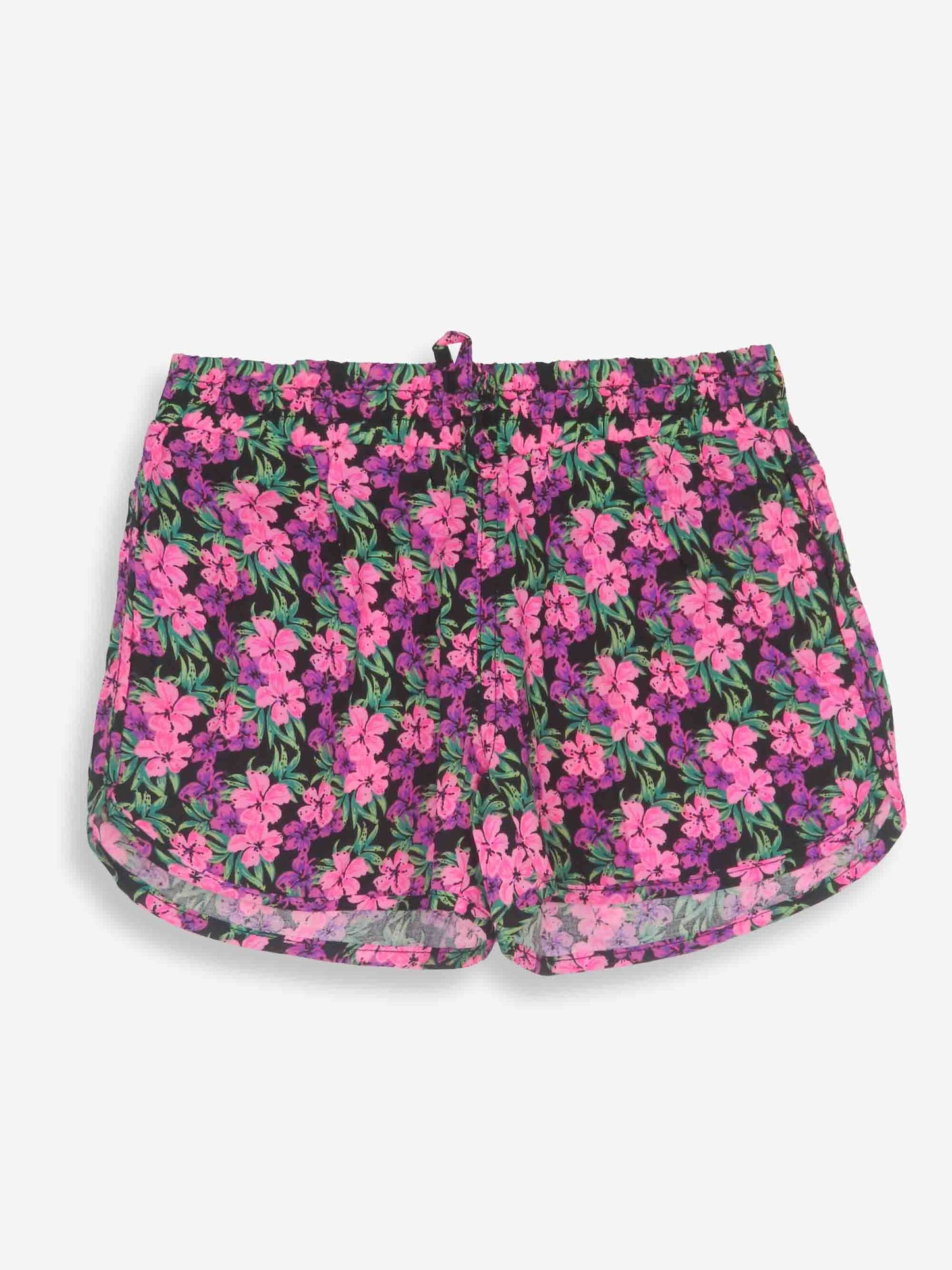 Girls Animal AOP Viscose Woven Shorts