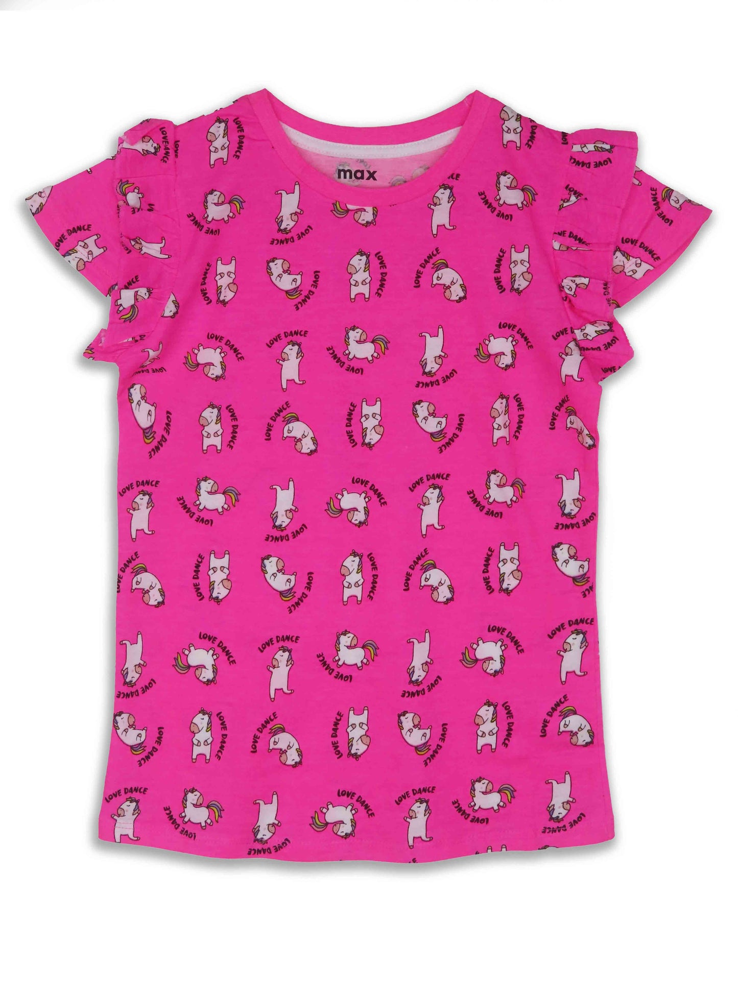 Girls Printed T Shirt