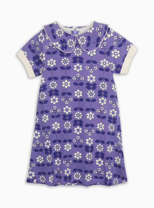 Girls Organic Cotton Stretch Dress