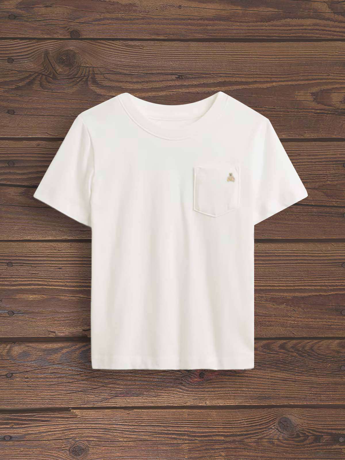 Girls Pocket T Shirt