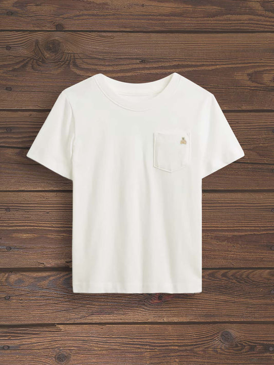Girls Pocket T Shirt