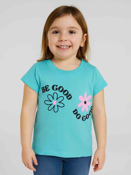 Girls T Shirt Green