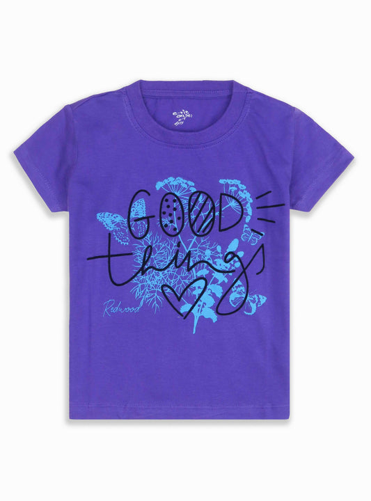 Girls T Shirt Purple