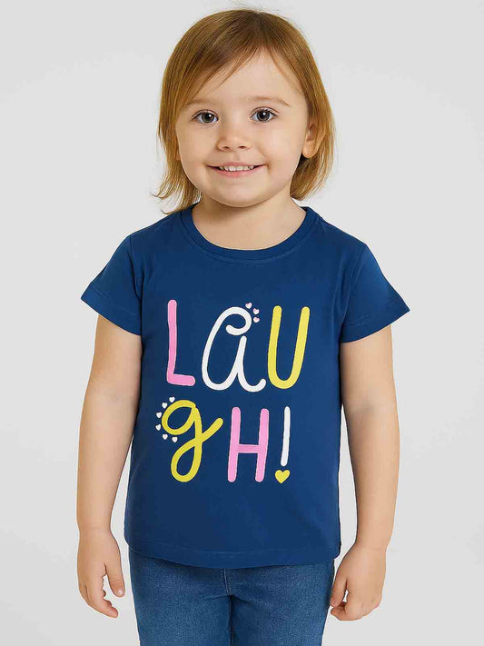 Girls T Shirt Navy