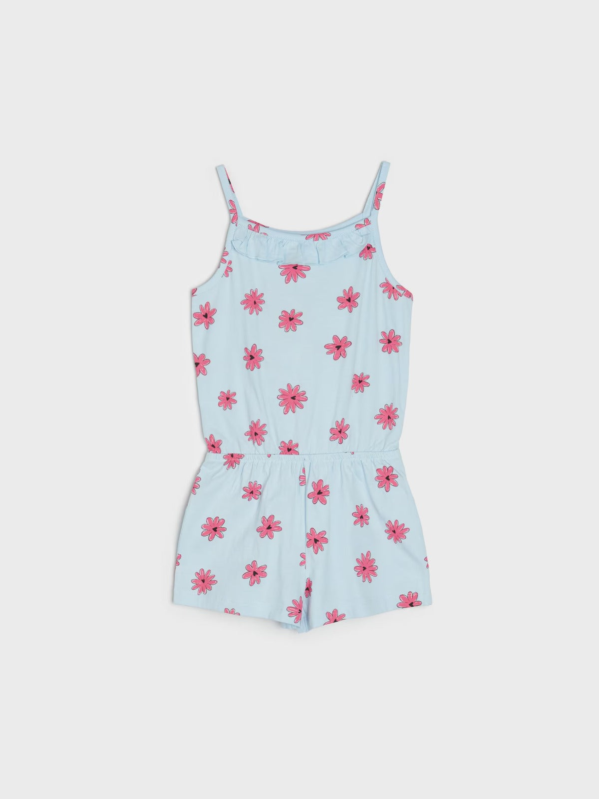 Girls Strappy Dungaree