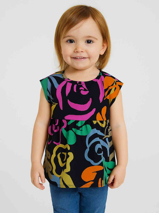 Girls Printed Top