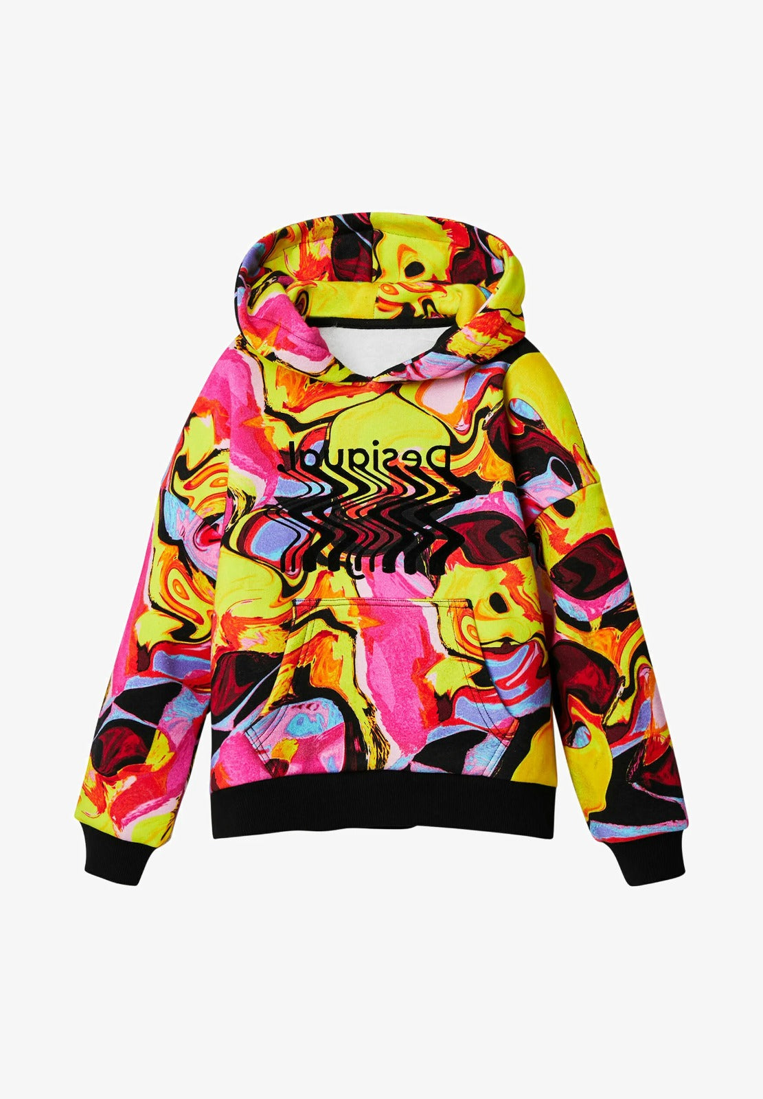 Girls Hooded Pullover Fleece Sweatshirt