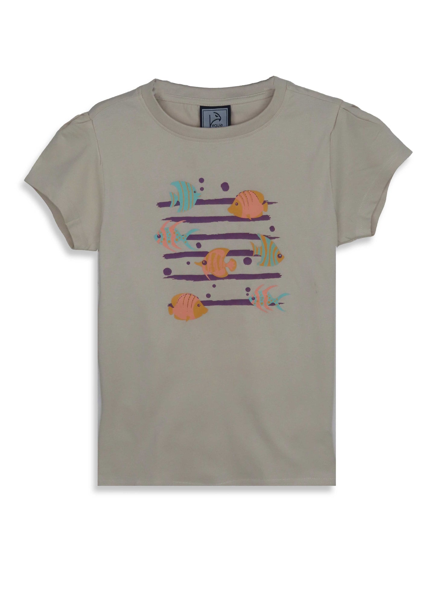 Girls Printed Stretch T Shirt