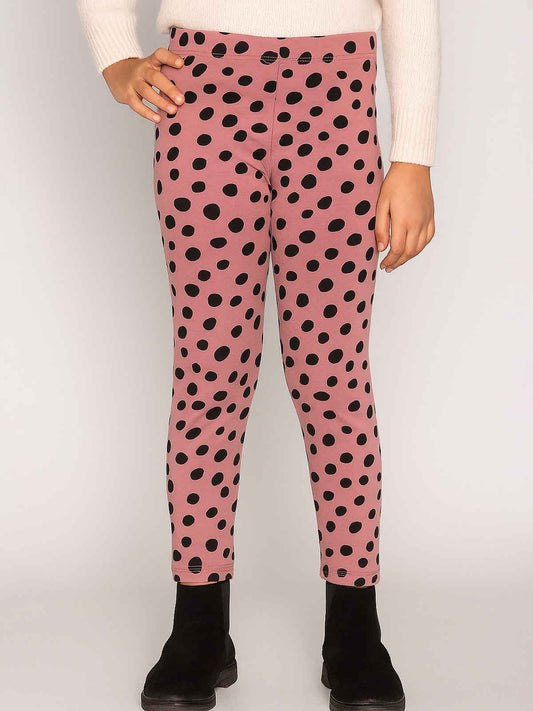 Girls Printed Stretch Legging
