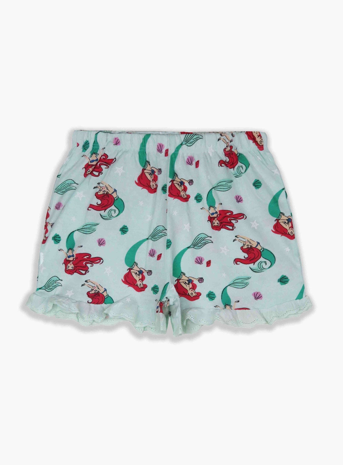 Girls Printed Shorty Set