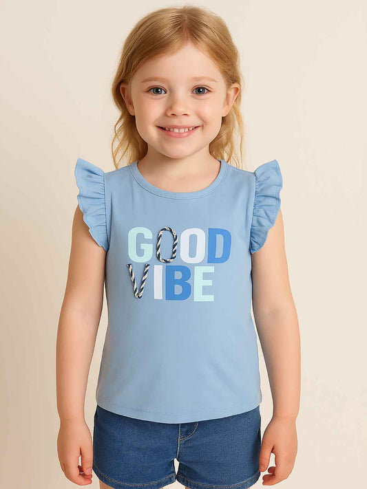 Girls Applique Top