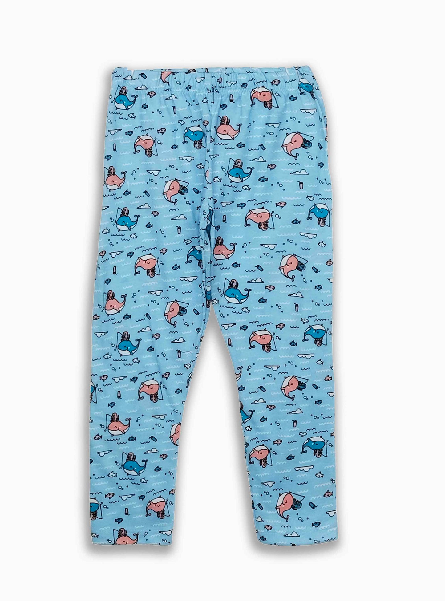 Girls Printed Pyjama Set