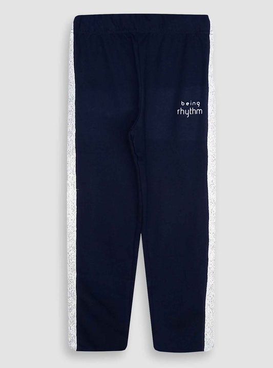 Girls French Terry Winter Pant Navy