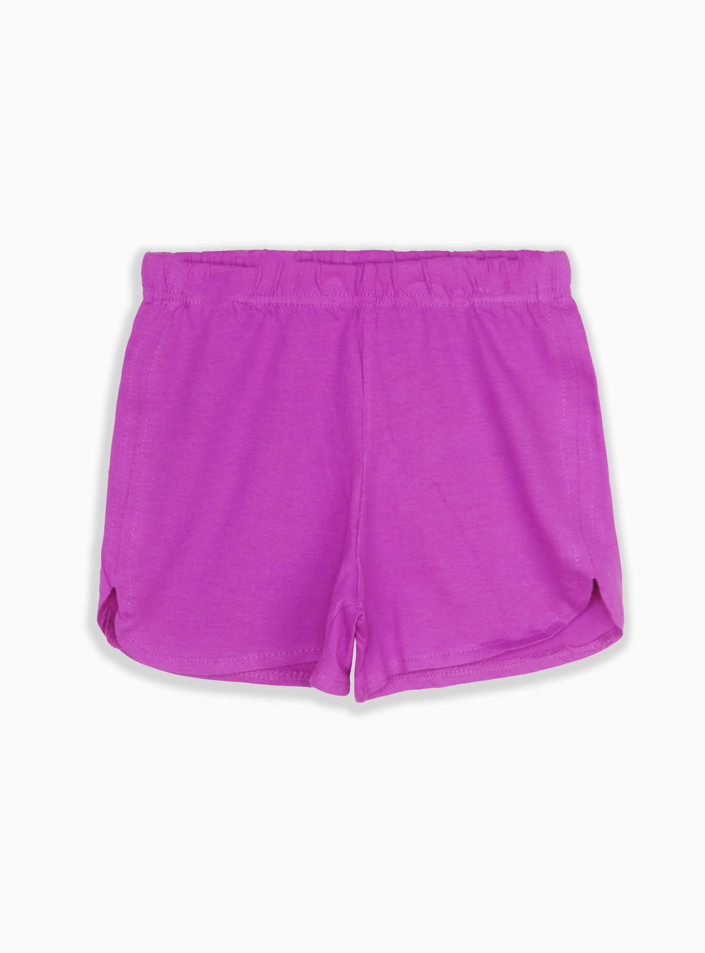 Girls Knit Violet Shorts