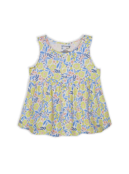 Girls Printed Shorty Set