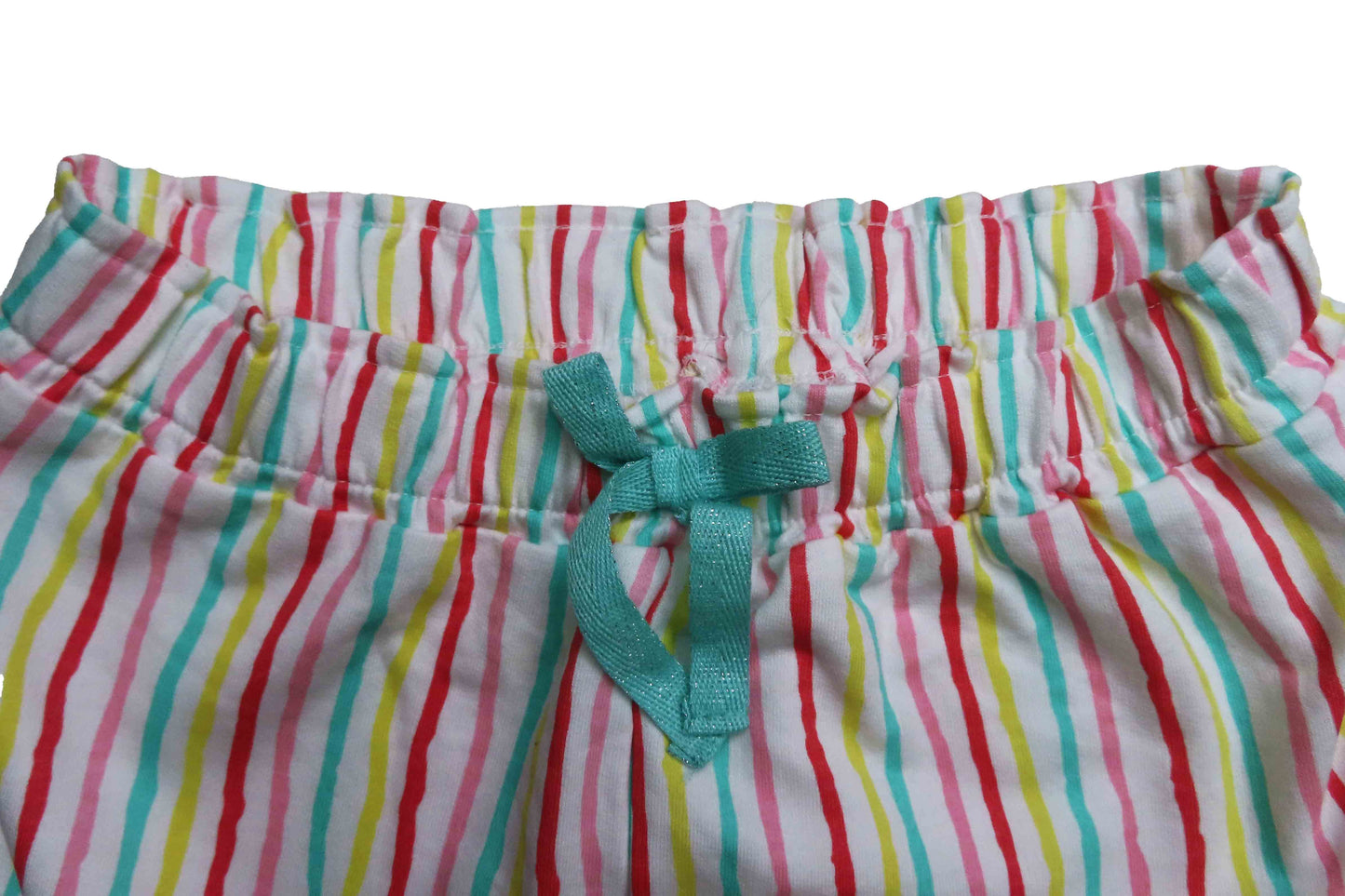 Girls Multi Striped Shorts