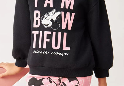 Girls Crew Neck Pullover Sweatshirt