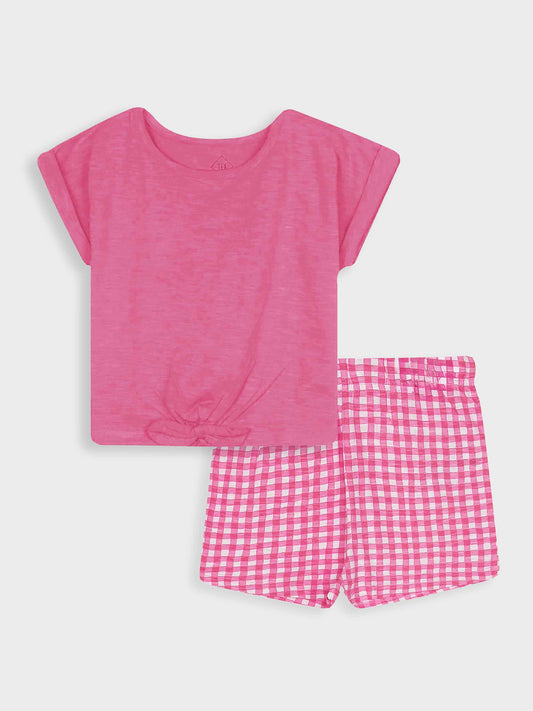 Girls Printed Shorty Sets