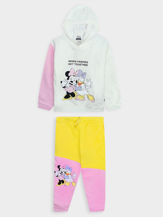 Girls Printed Jogging Set