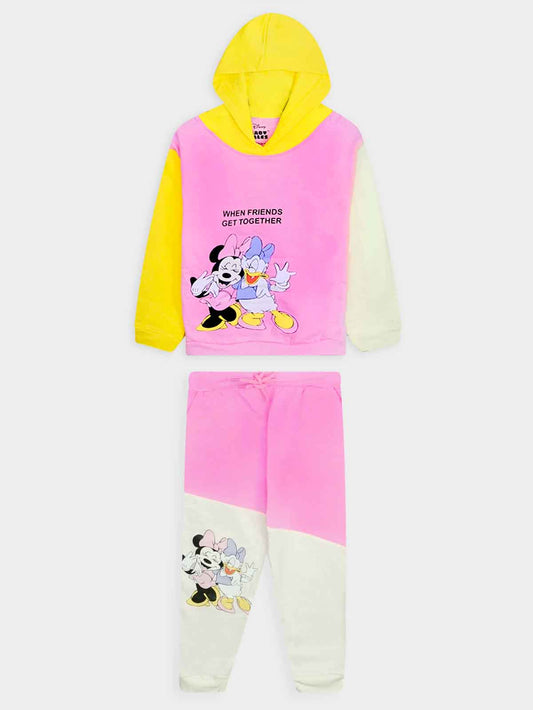 Girls Printed Jogging Set
