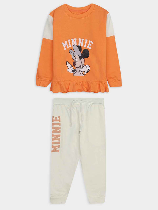 Girls Printed Jogging Set