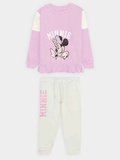Girls Printed Jogging Set
