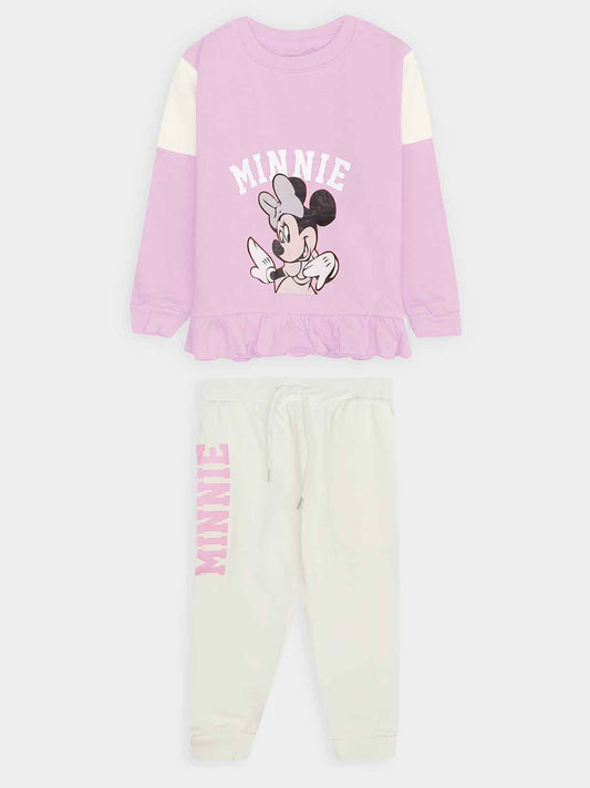 Girls Printed Jogging Set