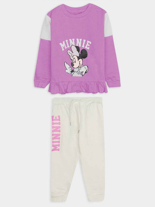 Girls Printed Jogging Set