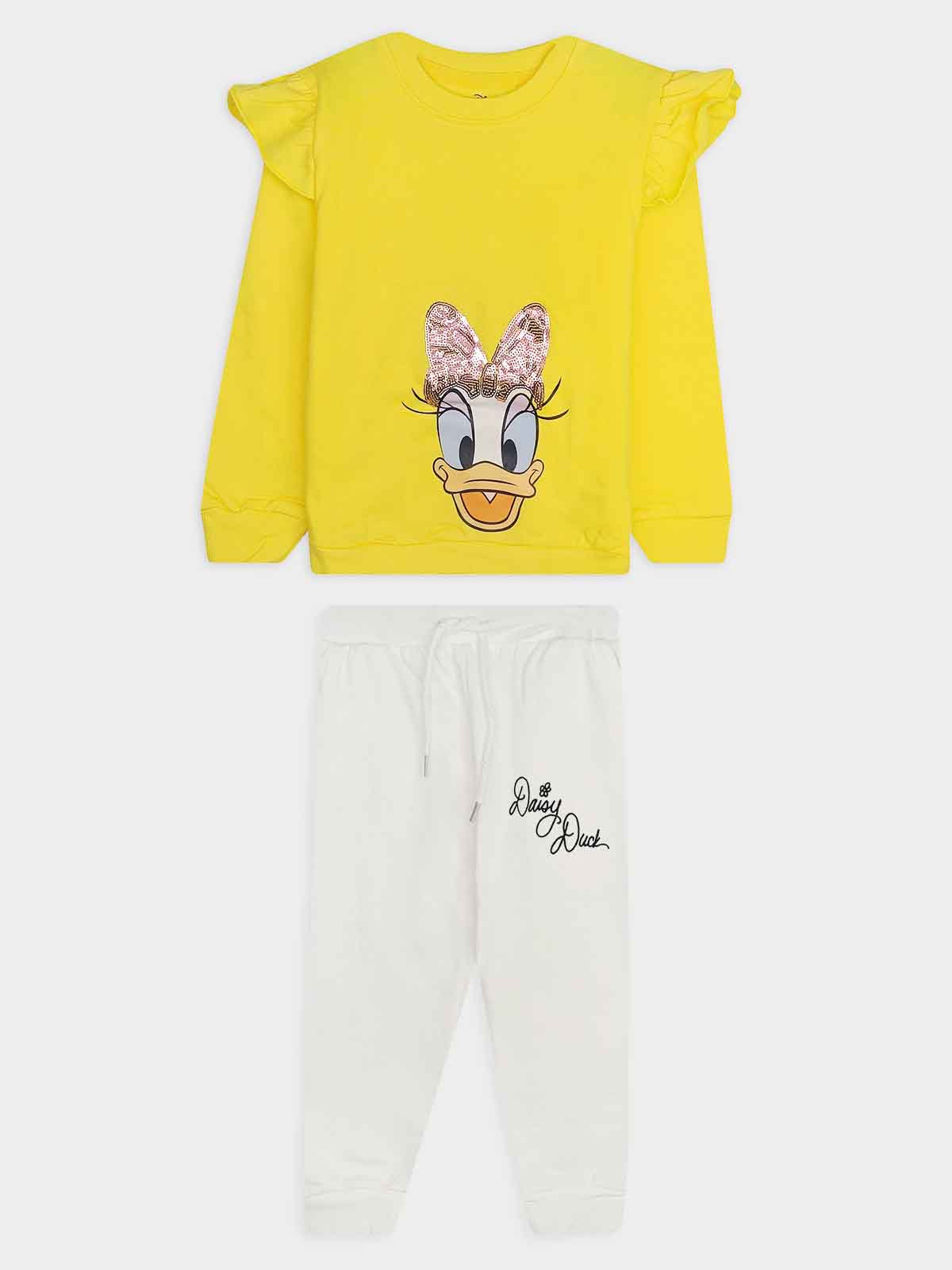 Girls Printed Jogging Set