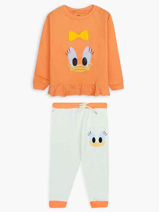 Girls Printed Jogging Set