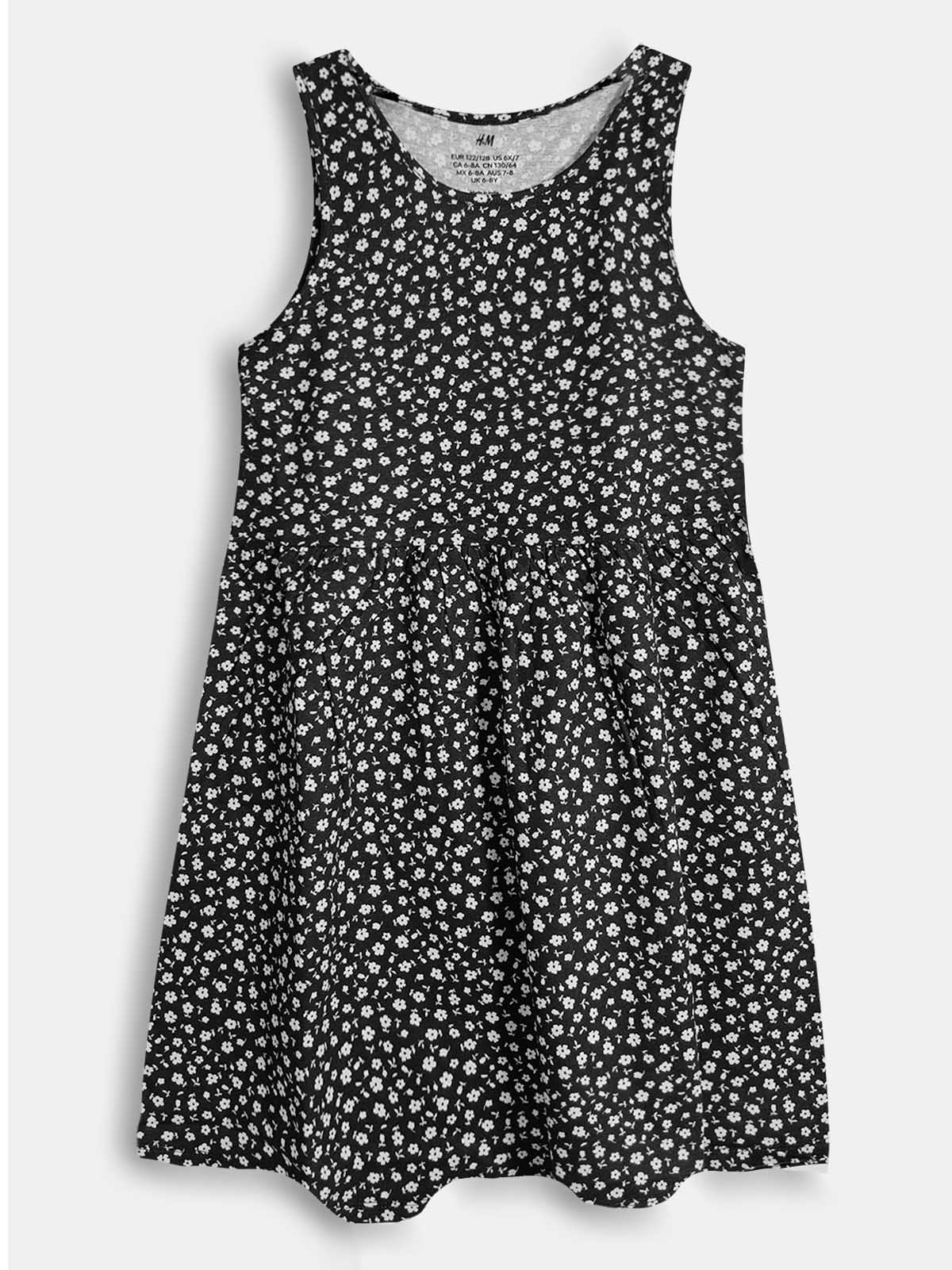 Girls Printed Dress Mixed