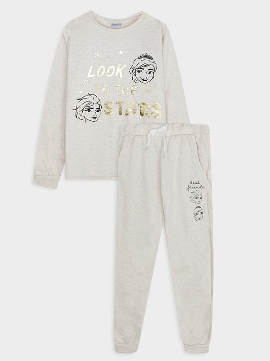 Girls Printed Pyjama Set