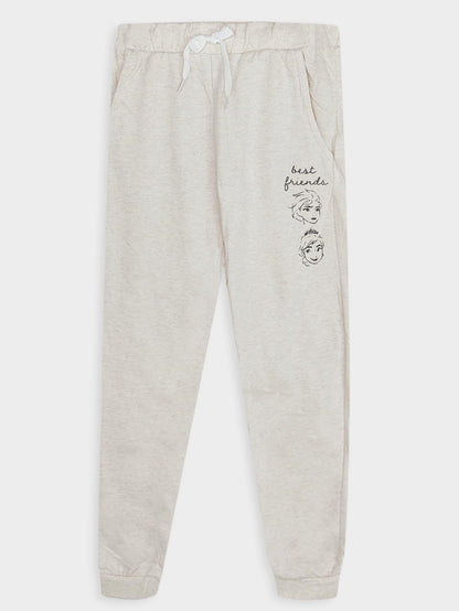 Girls Printed Pyjama Set