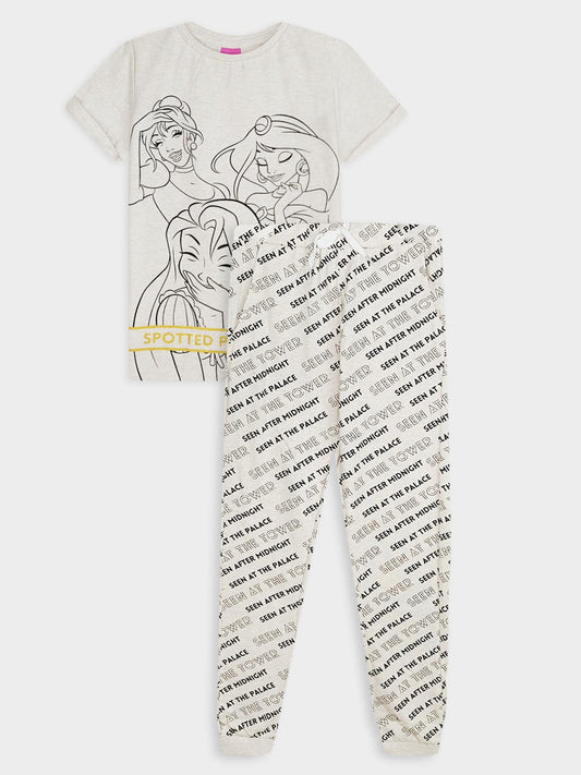 Girls Printed Pyjama Set
