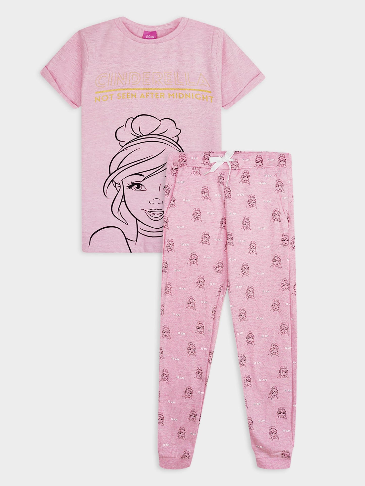 Girls Printed Pyjama Set