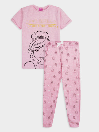 Girls Printed Pyjama Set