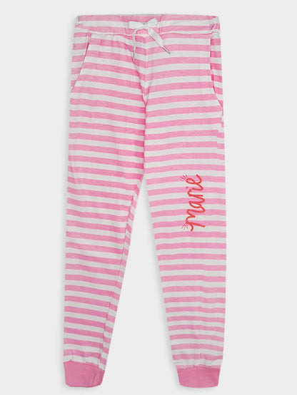 Girls Printed Pyjama Set