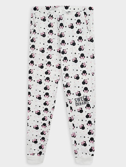 Girls Printed Pyjama Set
