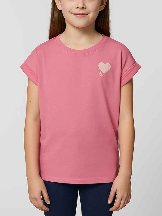 Girls Magyar Sleeve T-Shirt