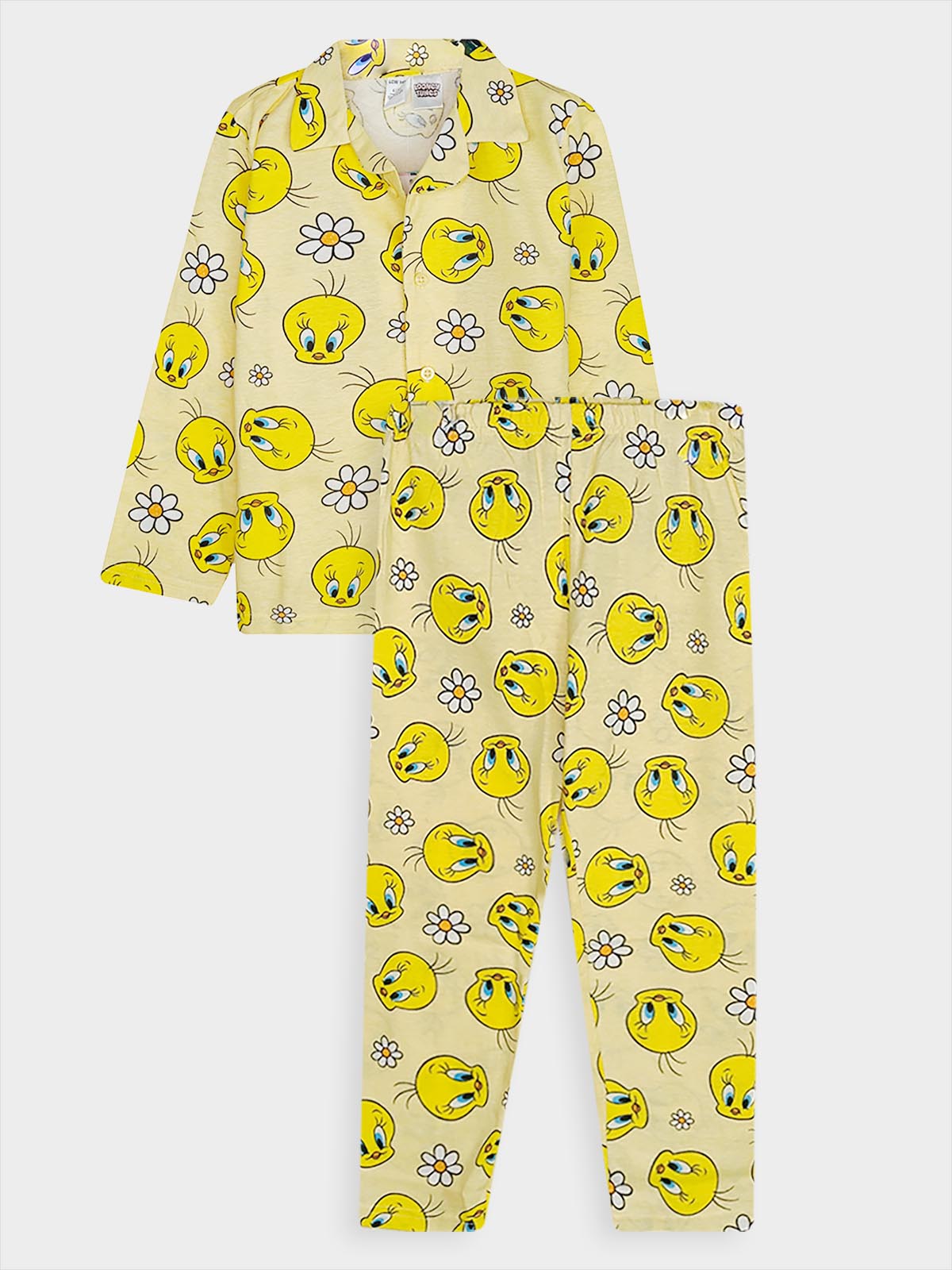 Girls Printed Pyjama Set